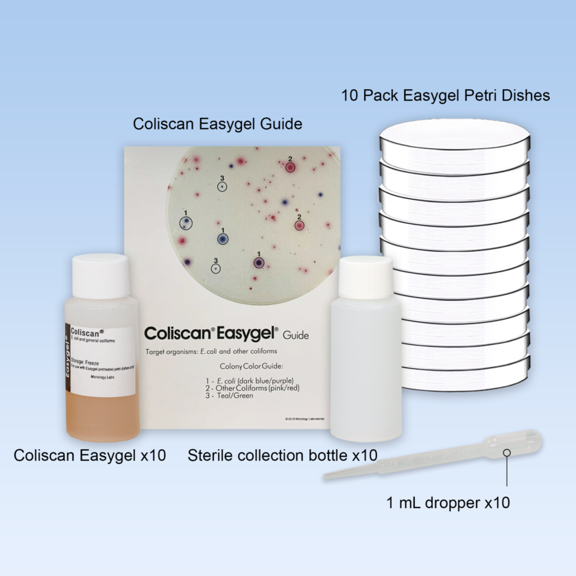 Coliscan® Water Monitoring Kit #CWK10 | Micrology Labs