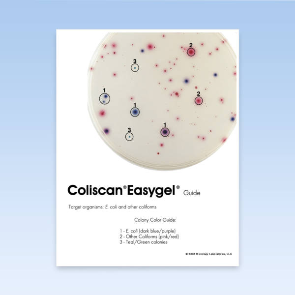 ECA Check® Easygel® Colony Color Guide